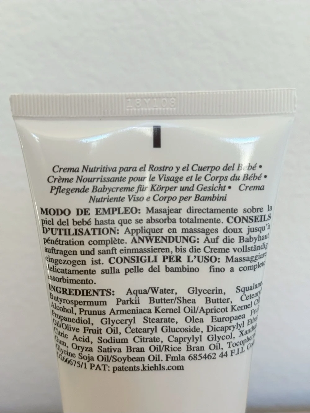 Kiehl's Nurturing Baby Cream Face & Body Soothing 24 H Hydration 6.8oz - New